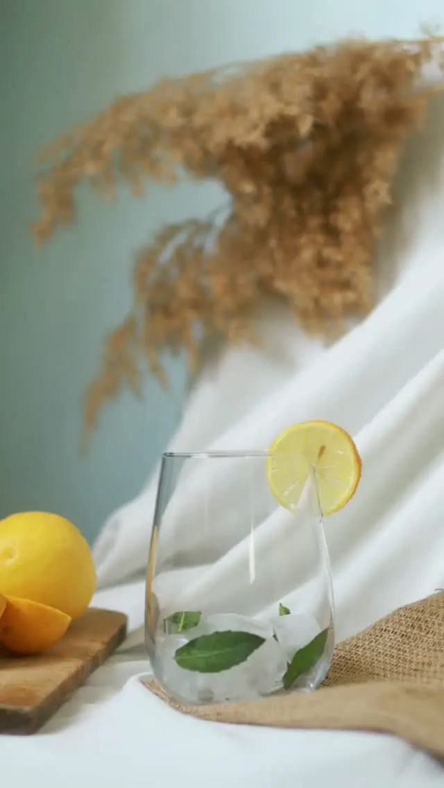Limonlu el yapımı limonata